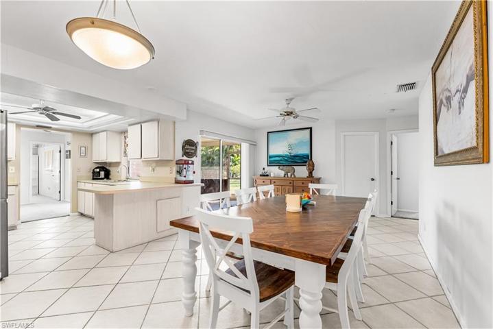 Dining area.