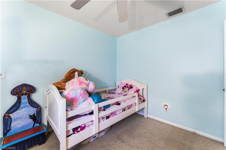 Guest room #3 (with walk-in closet).