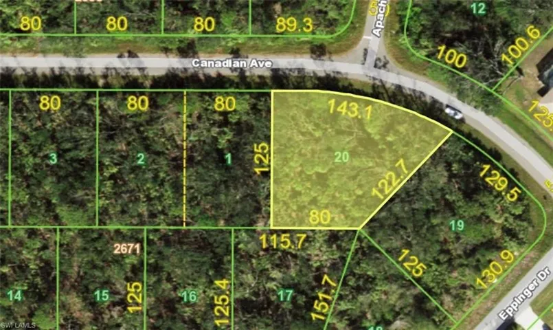 Aerial overview of property's location
