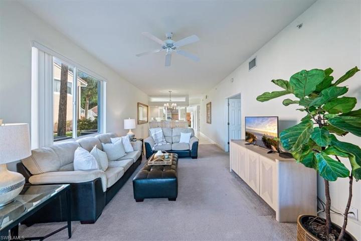 View from bright & spacious living room