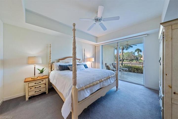Primary bedroom with water views