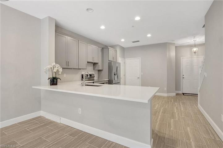 New quartz countertop