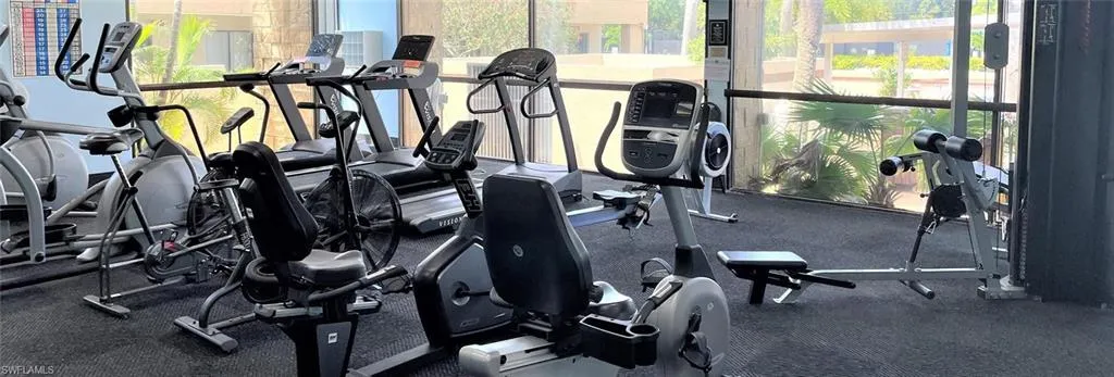 View of gym