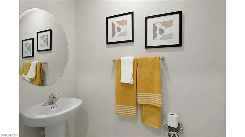 Bathroom with a sink