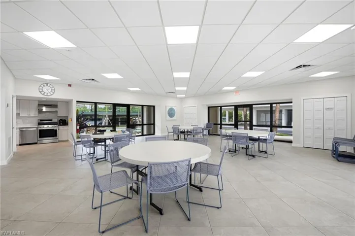 Community clubhouse for gathering with friends