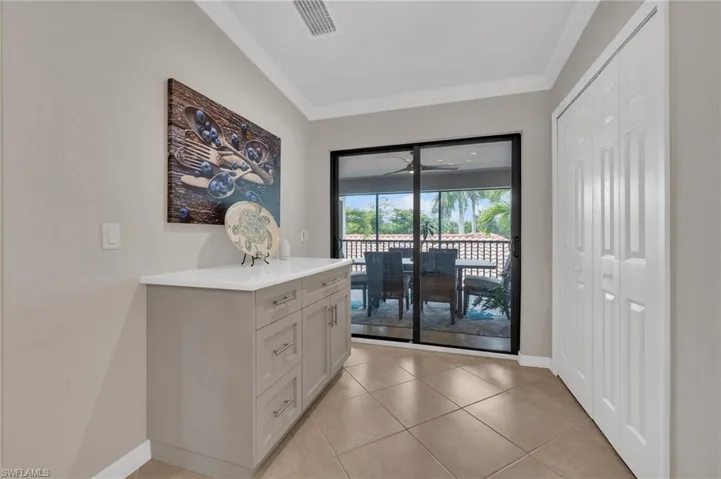 Custom cabinetry for easy entertaining! Spacious Pantry.