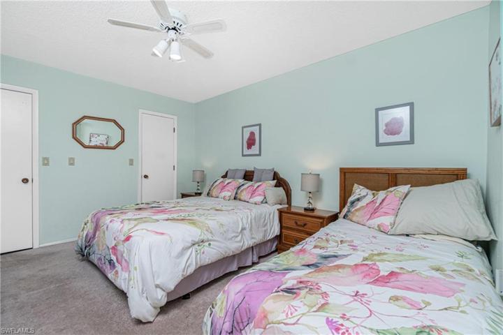 Bedroom 2 features a walk-in closet