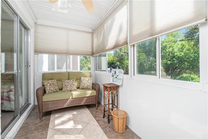 South facing tiled Florida Room has sliding window over the screen to extend use.