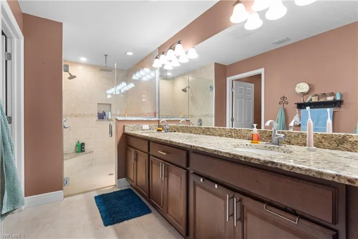 Primary Bathroom with large walk in shower