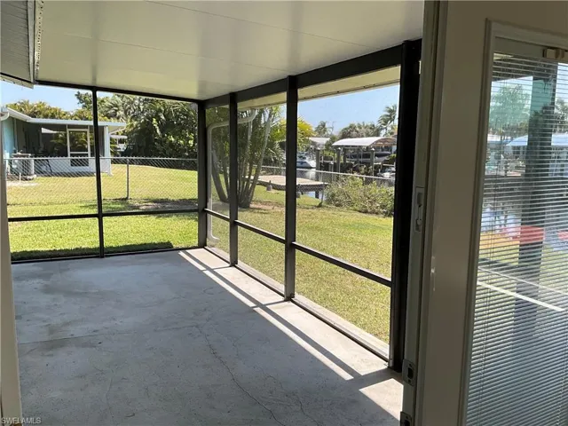 View from sunroom
