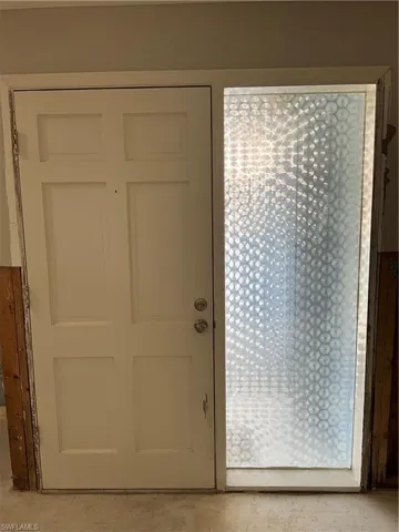 Front Entry door with sidelight