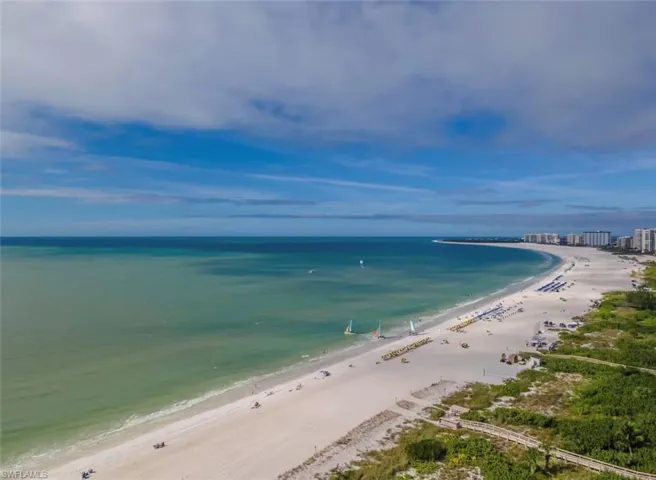 Water view with nearby beach
