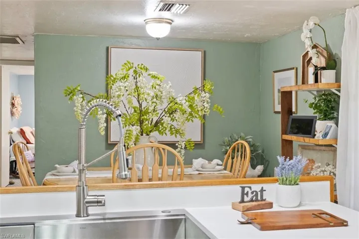 Room details with sink