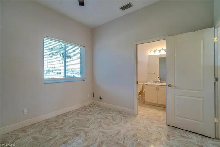 Guest Bedroom with private bathroom