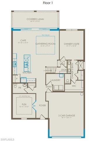 Floor 1 with structurals