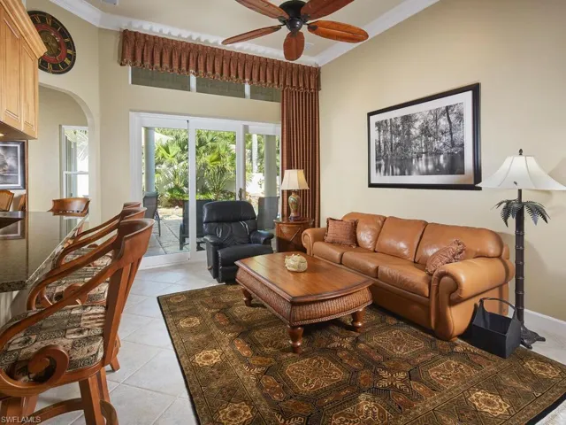 All rooms in this home overlook the river or the charming courtyard.