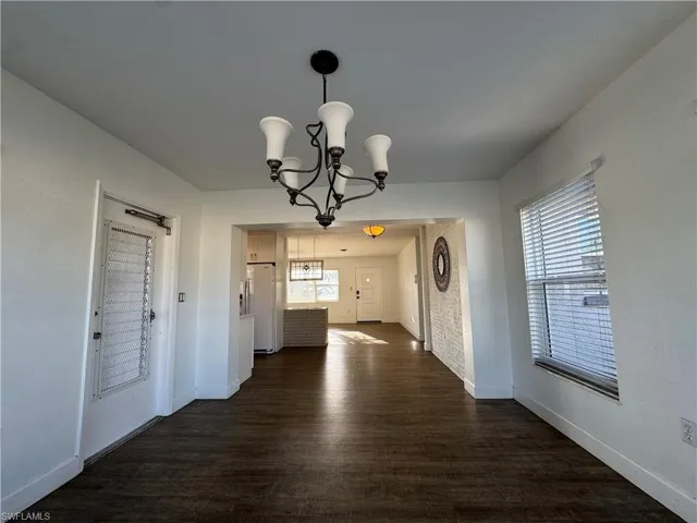 Closet featuring an AC wall unit