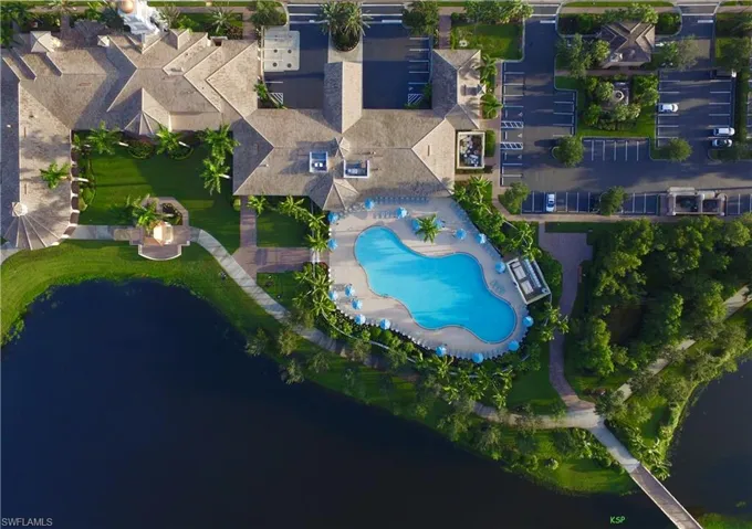 Aerial View of Town Center Amenity Area