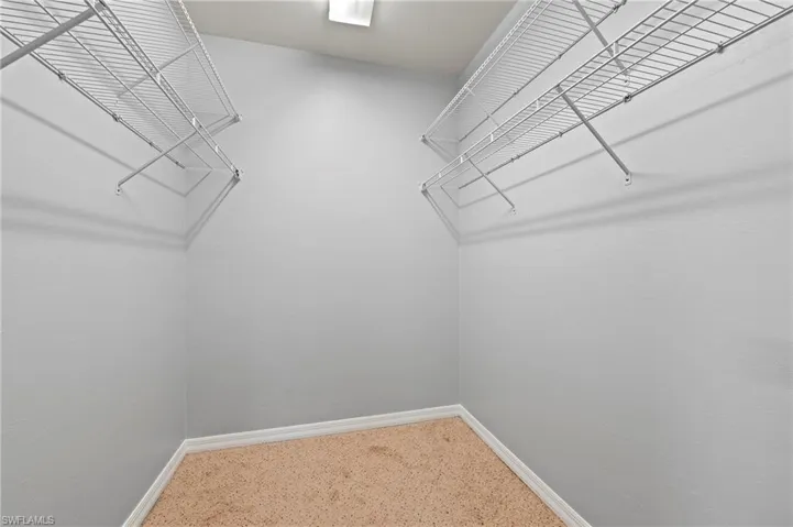 28462 Villagewalk Blvd Bonita Springs FL 34135 - walk in closet second floor bedroom