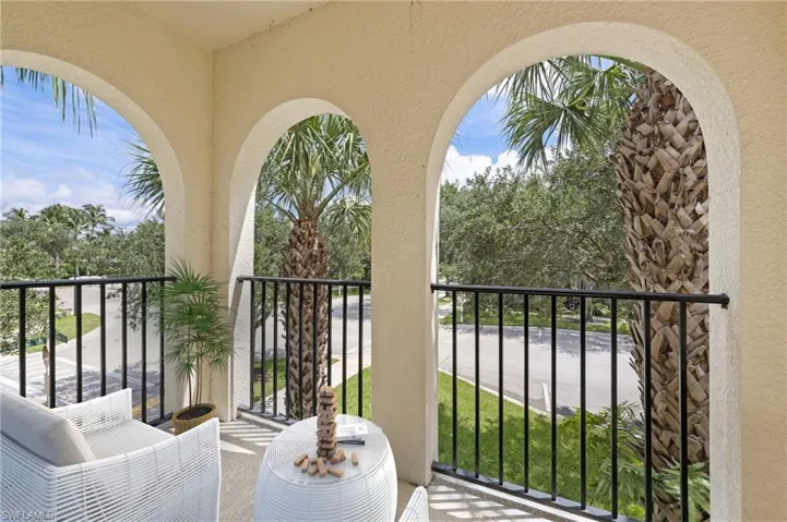 VIRTUALLY STAGED Owner's balcony