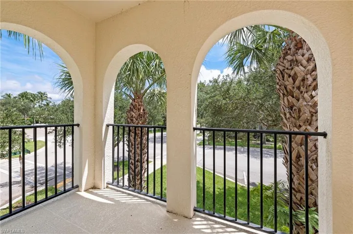 28462 Villagewalk Blvd Bonita Springs FL 34135 - Balcony off Owner's bedroom