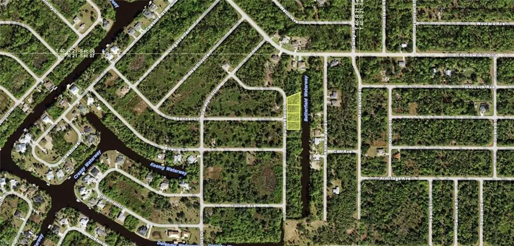 Property Survey, Plat Map. Illustrating the geographic coordinates and lot boundaries of the property