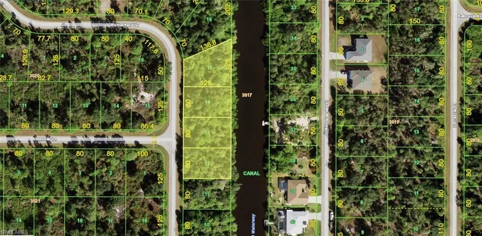 Property Plat Map. Documenting parcel dimensions and spatial boundaries of the property