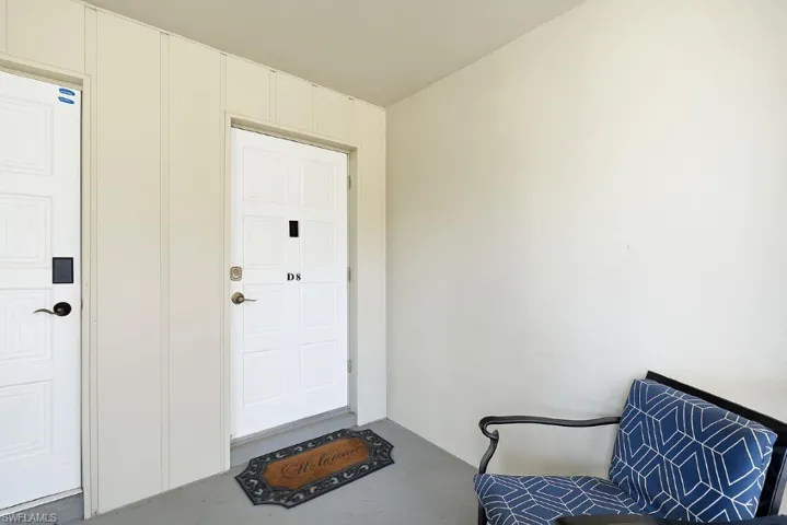 Doorway to property