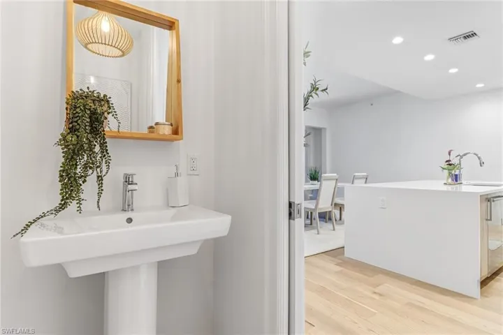 HALF BATH OFF KITCHEN