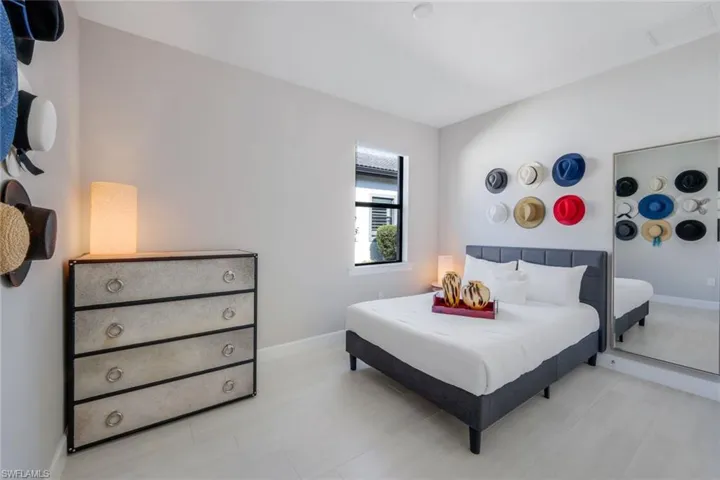 Bedroom 3 with Tile Floors