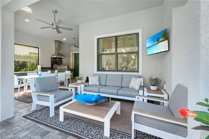 Outdoor Lounge Area