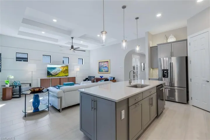Walk-In Pantry & Island with Breakfast Bar