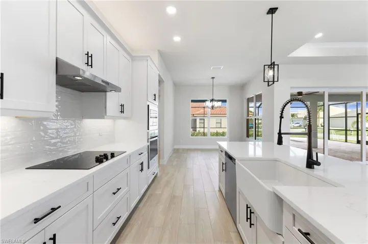 Inset farmhouse kitchen
