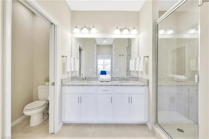 Primary bathroom.