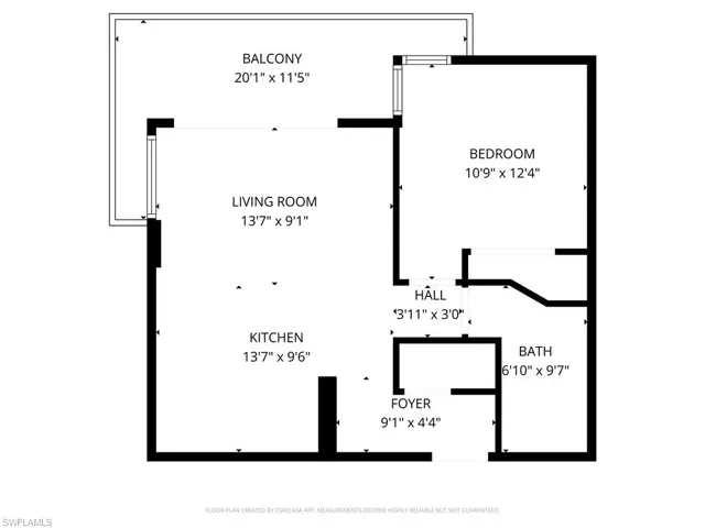 Functional floor plan with open living space and water views