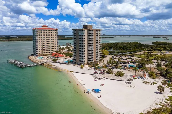 Beautiful white sandy beaches just steps away
