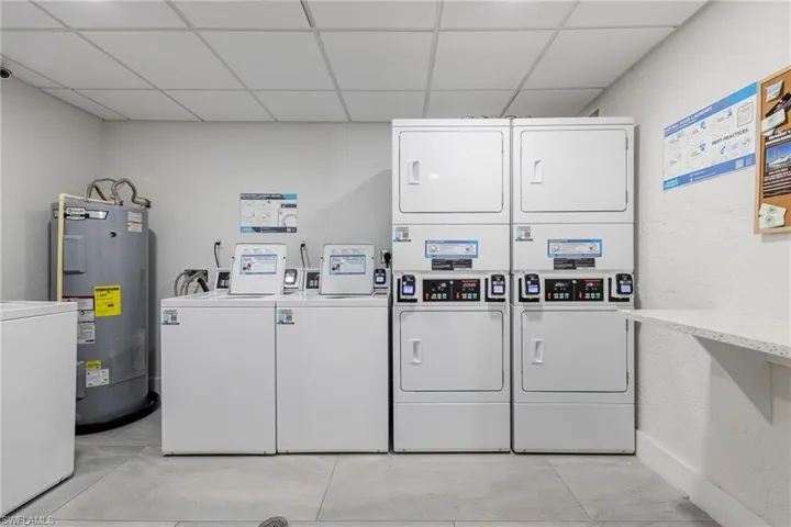 On-site laundry facilities for convenience