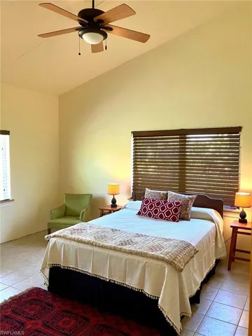 Primary bedroom is oversized and will easily accommodate a king size bed.  There is an ensuite bath and large closet that could be made even larger.
