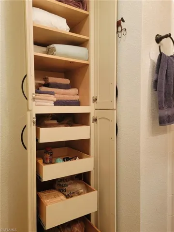 View of closet
