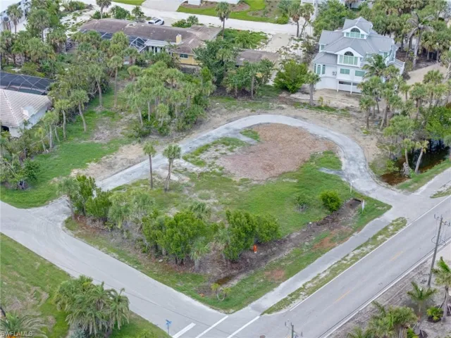 Aerial view of property's location