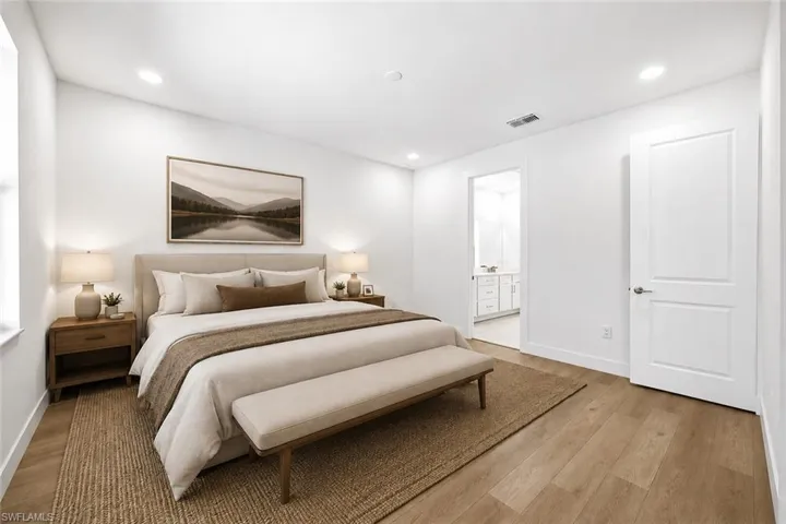 Primary Bedroom Suite | Virtually Staged