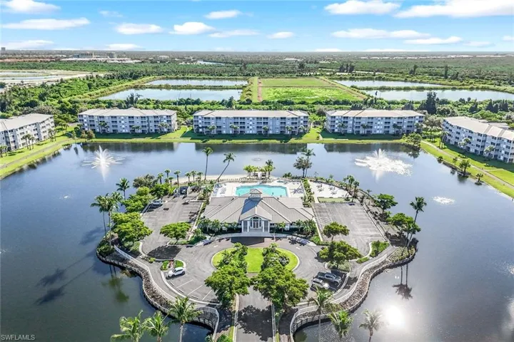 Aerial View of Amenities Center / Pool Area