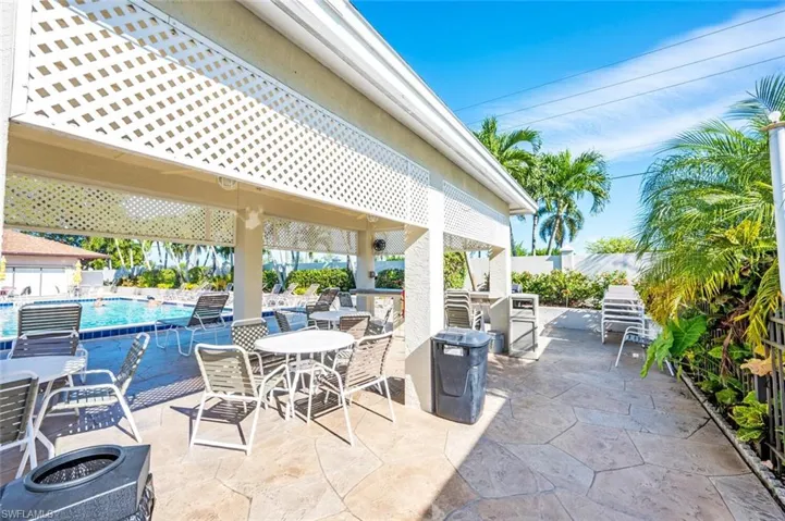 Community pool area
