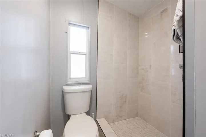 Remodeled master shower