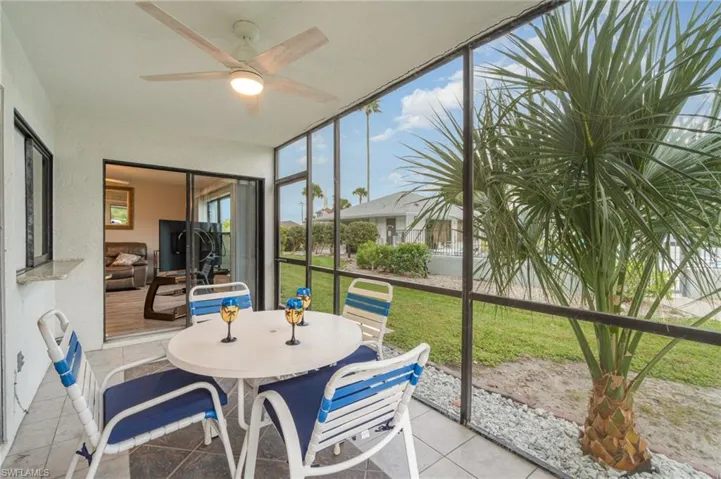 Walk right out of your lanai to community pool