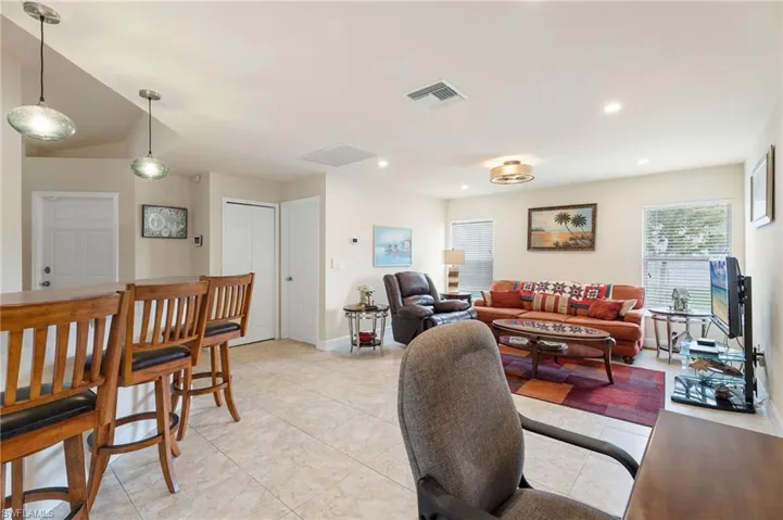View of living room