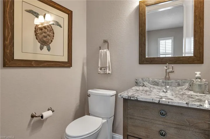 Den with a 1/2 bath