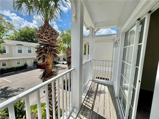 view of balcony off of the 3rd bedroom