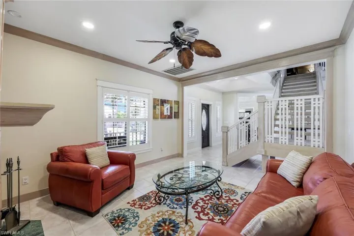 Formal sitting area situated in the front of the home.