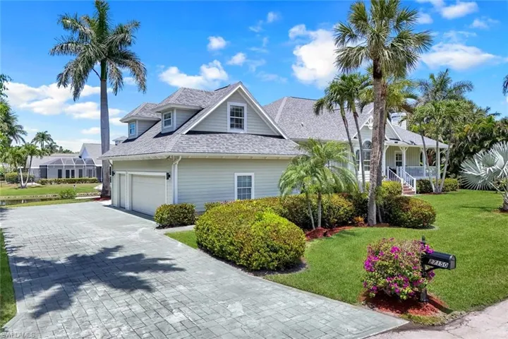 Home features a THREE CAR garage!